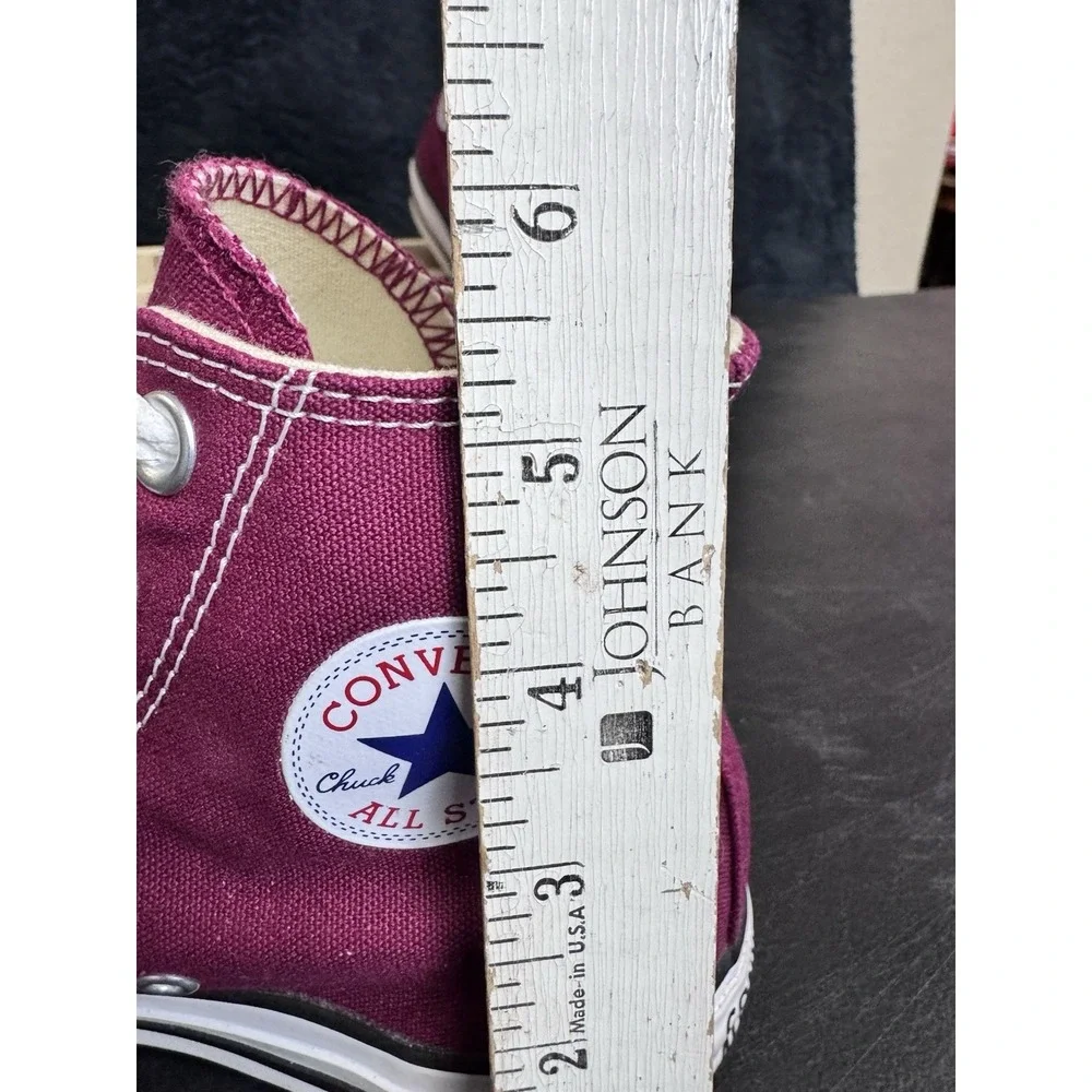 Converse Unisex CTAS Lift Hi-Top Burgundy Casual Shoes Sneakers Size M4 W6